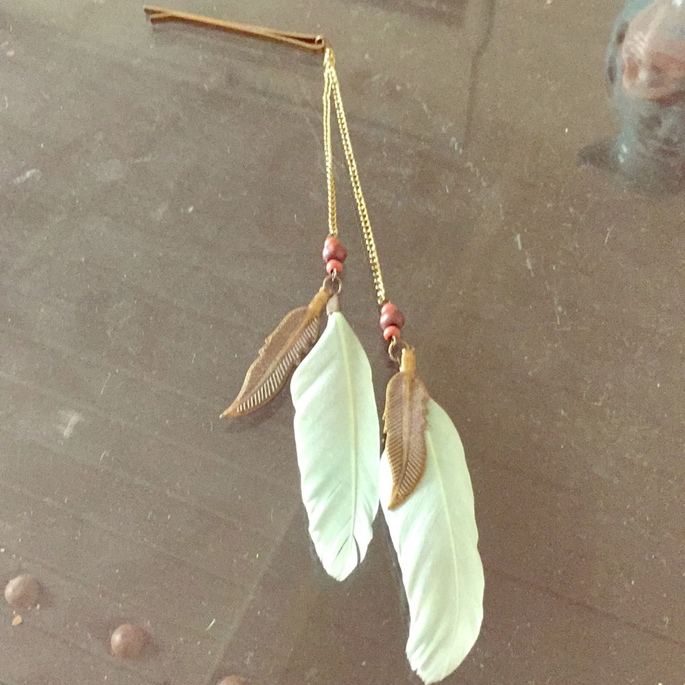 ♦️FINAL SALE!♦️ 🌼 Feather hair clip